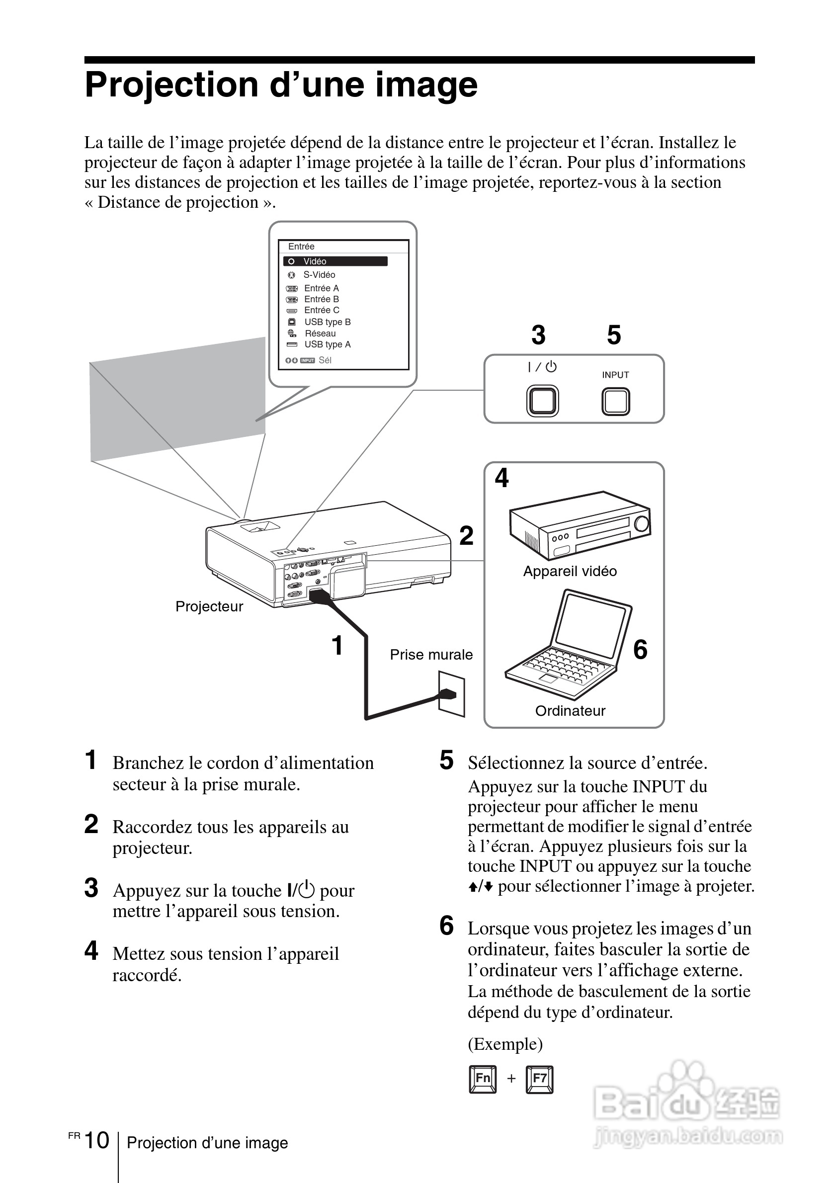 SONY VPL-EW275投影机说明书:[6]