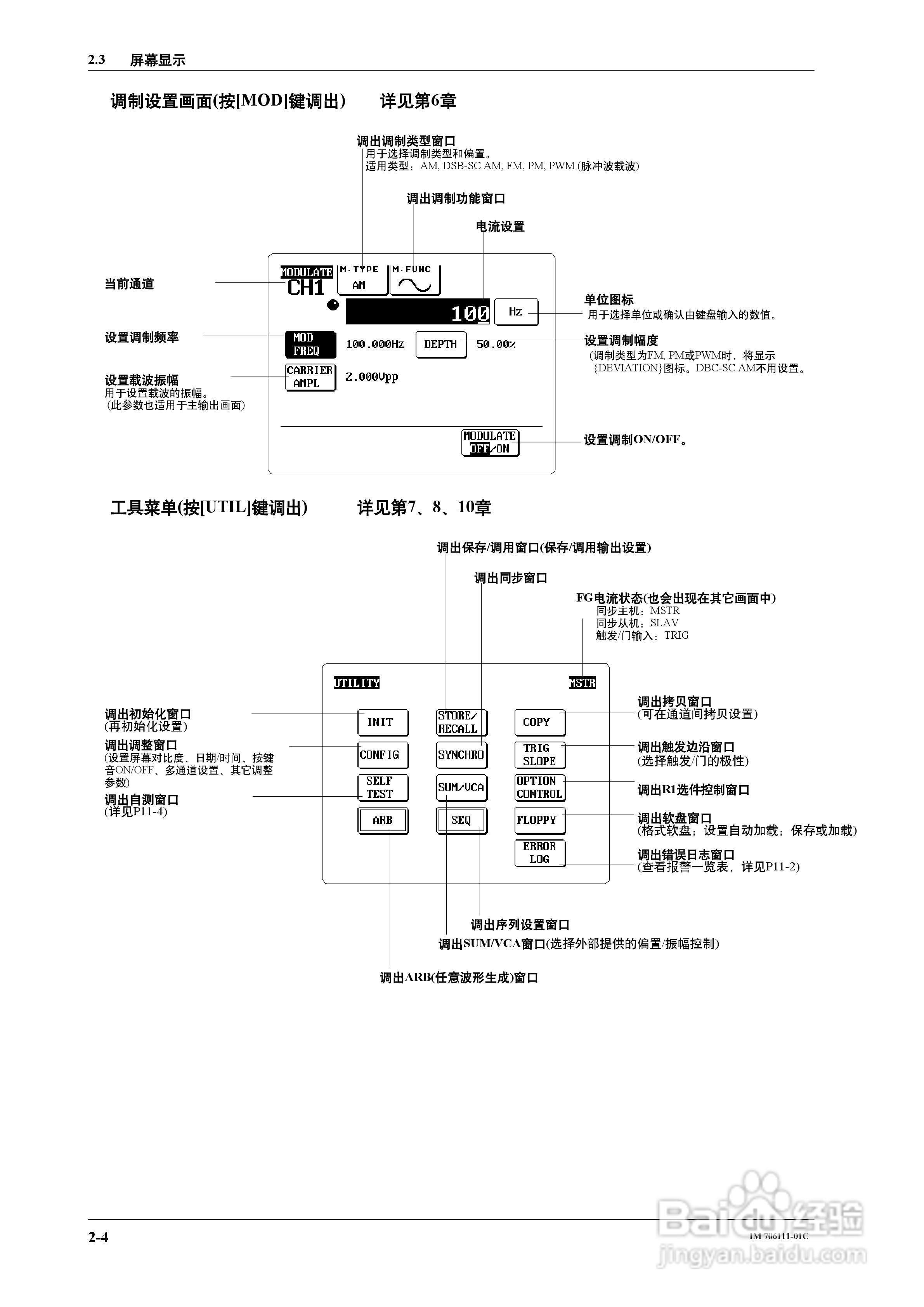 FG200/FG300合成函数发生器用户说明书:[3]