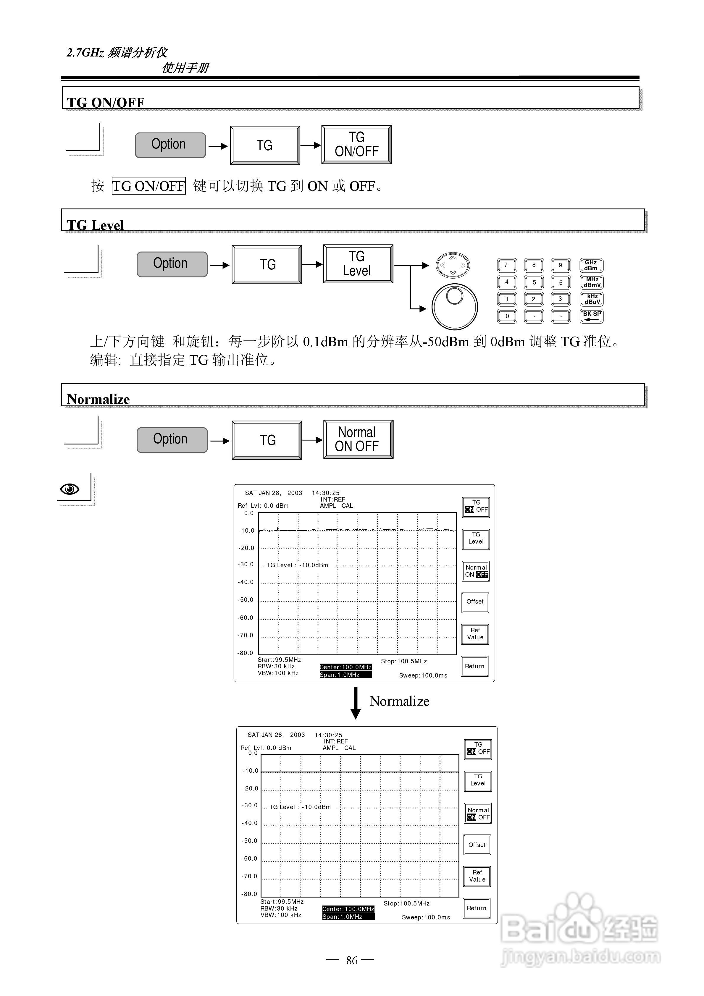 频谱分析仪GSP-827操作手册:[9]