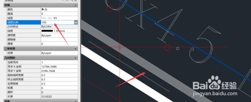 AutoCAD如何调整线形比例/点划线间隔长度