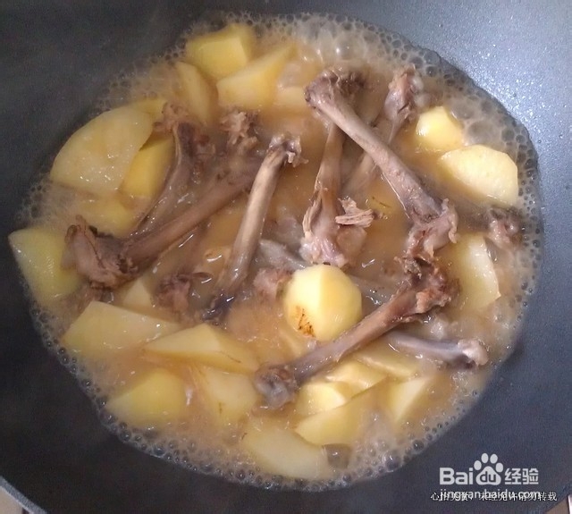 惹味的加料咖喱土豆