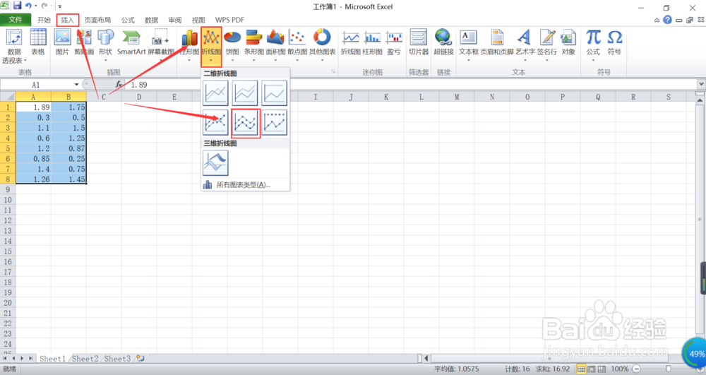 excel图标坐标轴刻度怎么调整小数点一致