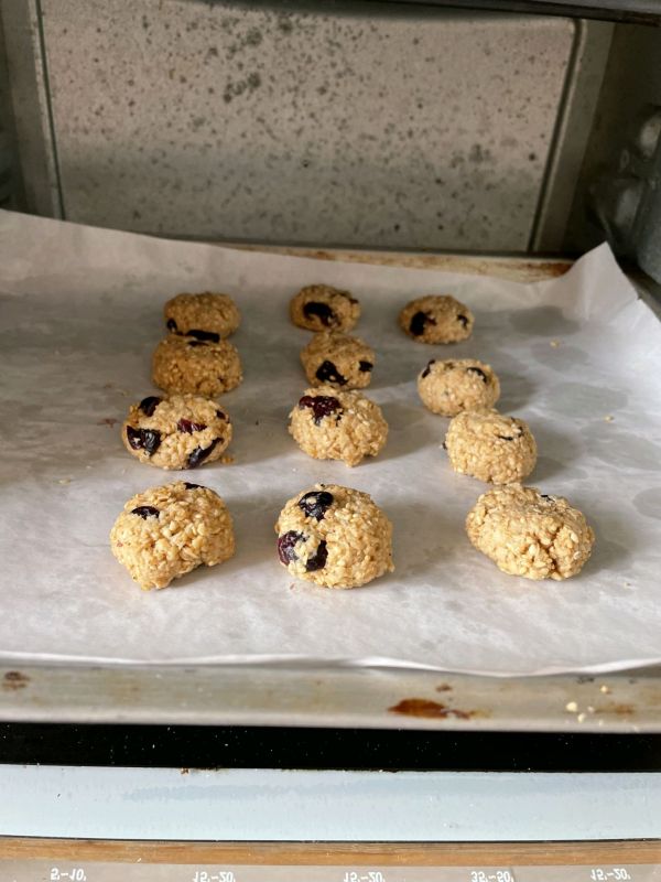 燕麦蔓越莓饼干