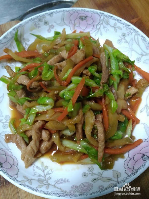 榨菜里脊肉面