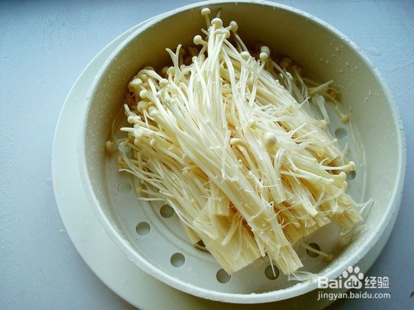 麻辣金针肥牛的做法