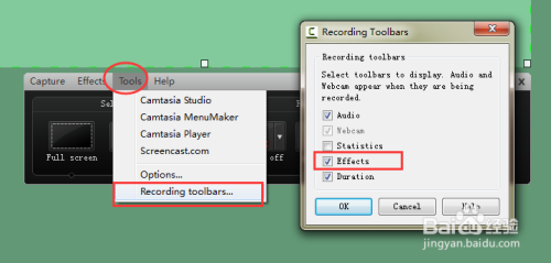 Camtasia Studio 8 在avi格式下添加鼠标特效