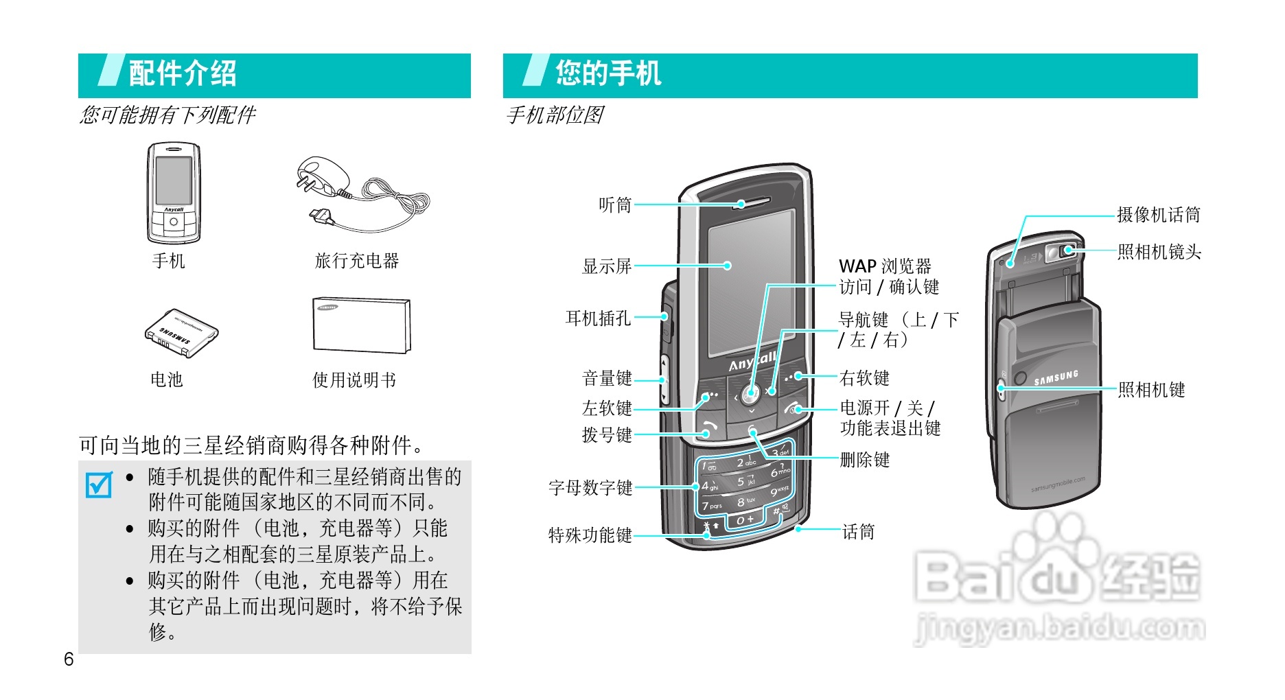 三星SGH-D808手机使用说明书:[1]