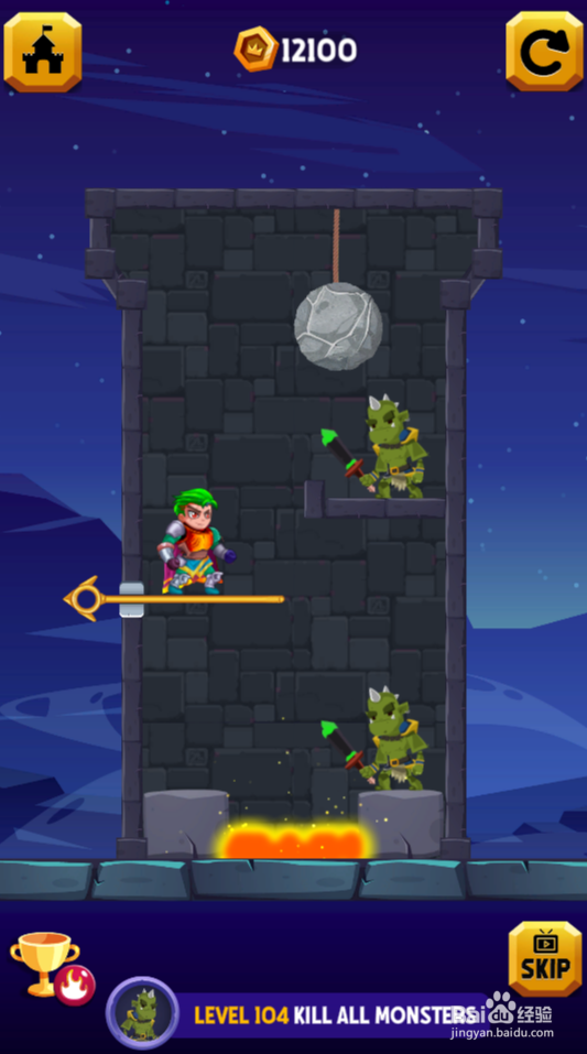 Hero Rescure 2的Level 104如何通关?