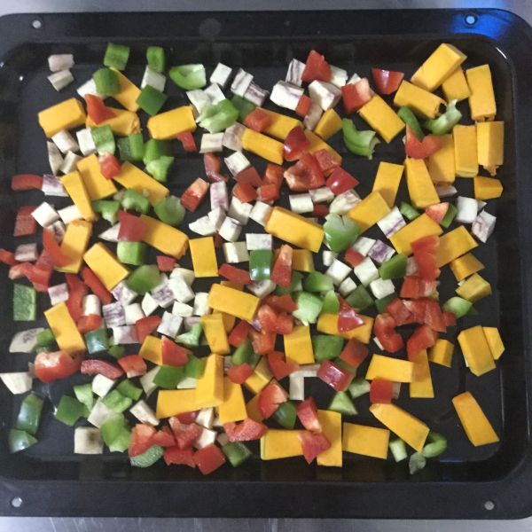 意式蔬菜面包卷