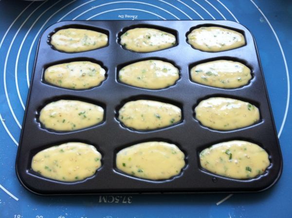 香葱藜麦玛德琳