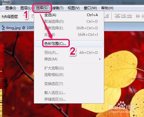 ps“色彩范围”的使用
