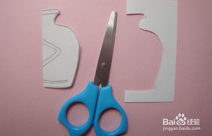 手工剪纸陶器坛子图形怎么剪