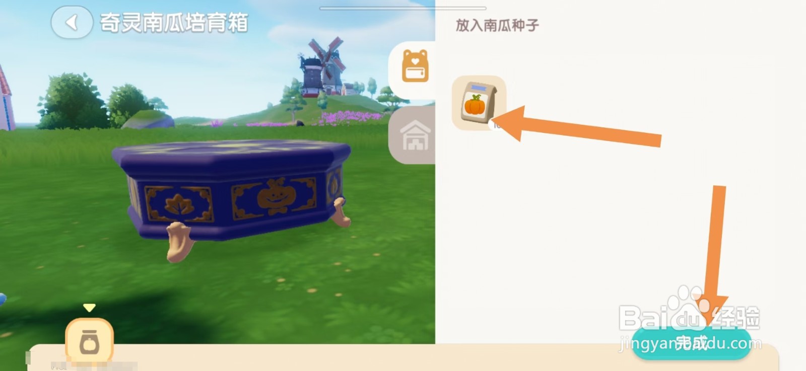 心动小镇怎么种植南瓜