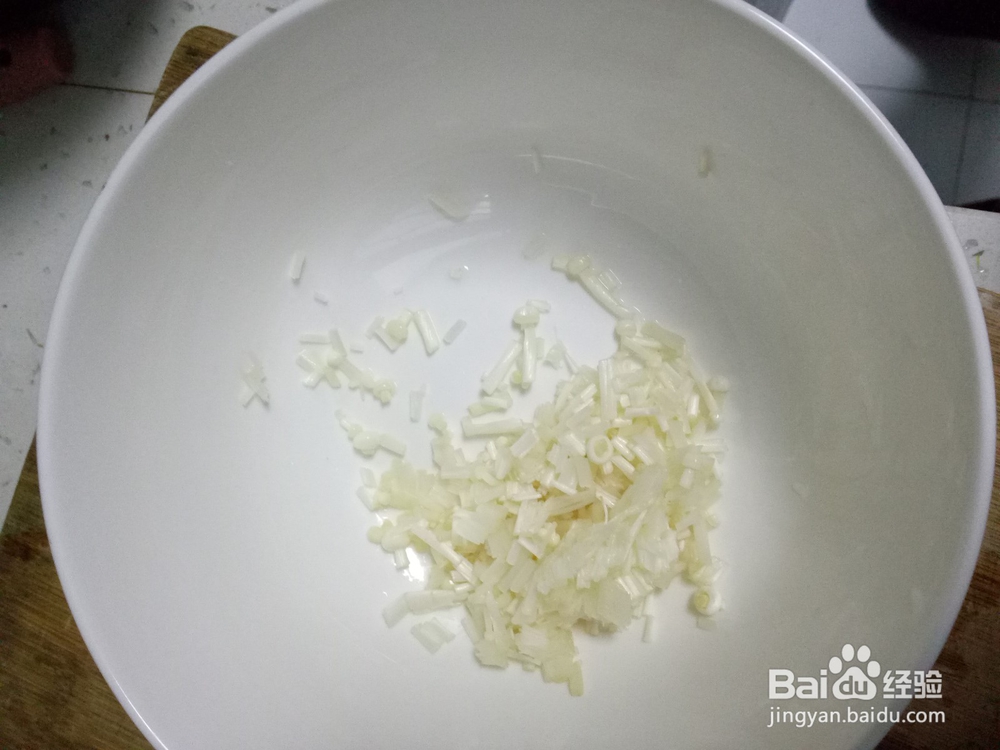 金针菇鸡蛋羹