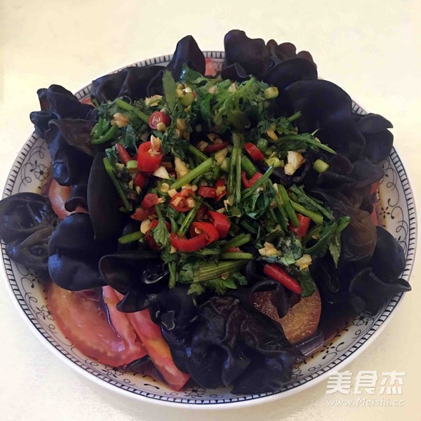 凉调木耳的做法