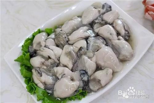 香菜凉拌蛎蝗肉