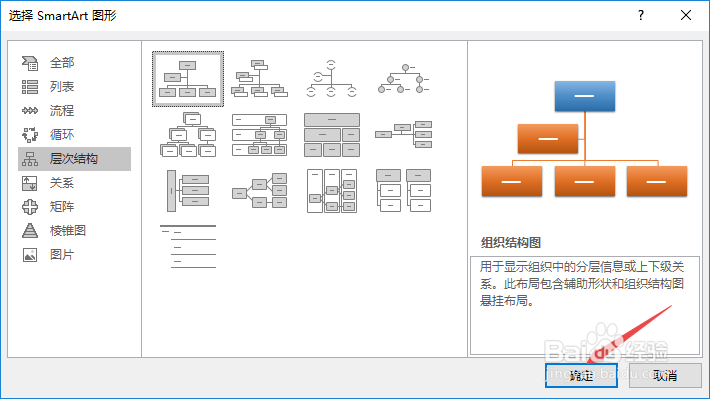 word2019如何制作组织结构图