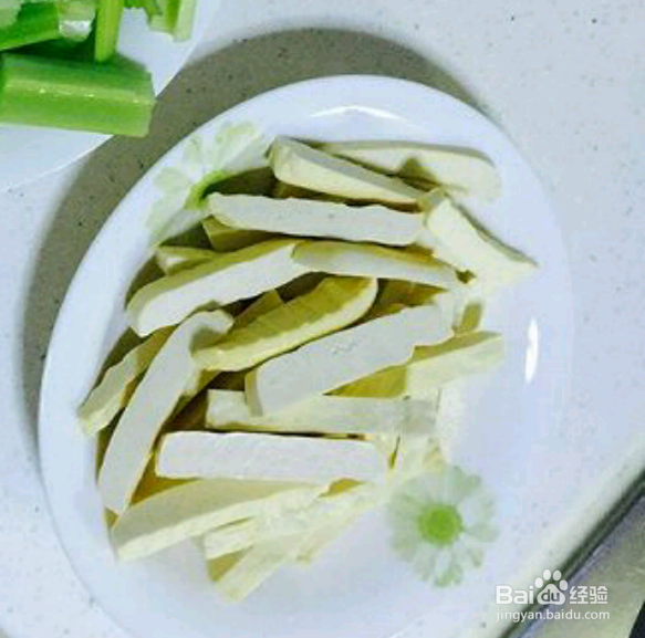 家常菜之豆干芹菜