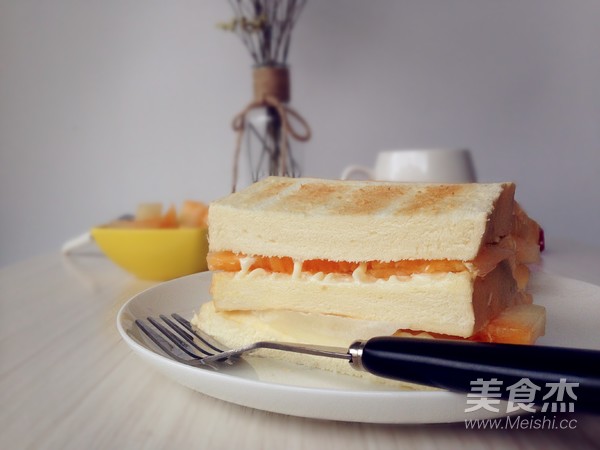 蜜瓜三明治的做法