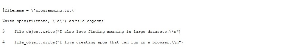 Python如何编写文件