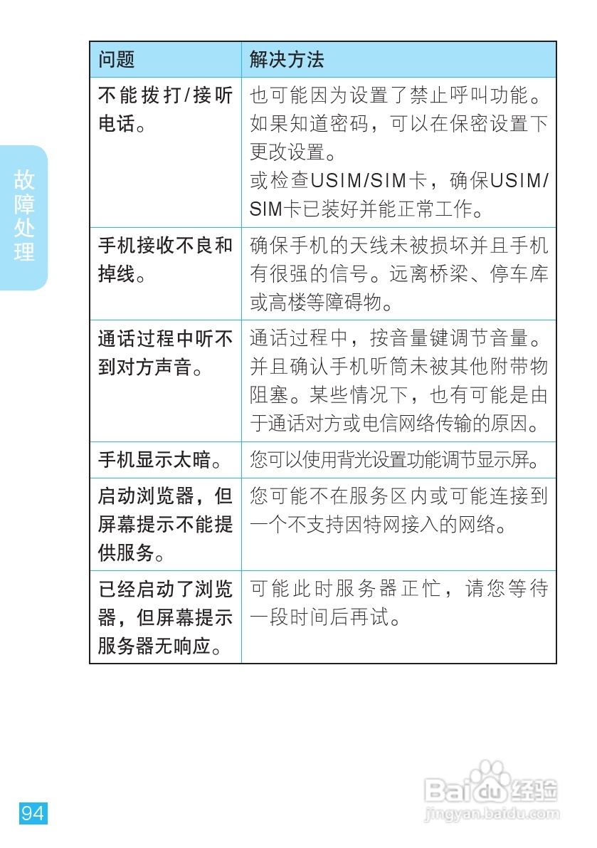 摩托罗拉MT716手机使用说明书:[10]