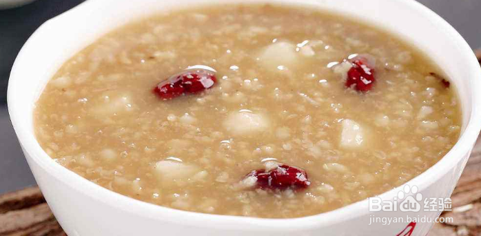 健脑益智的红枣山药粥