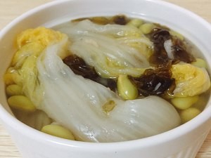 健康养生佳品一颗白菜汤
