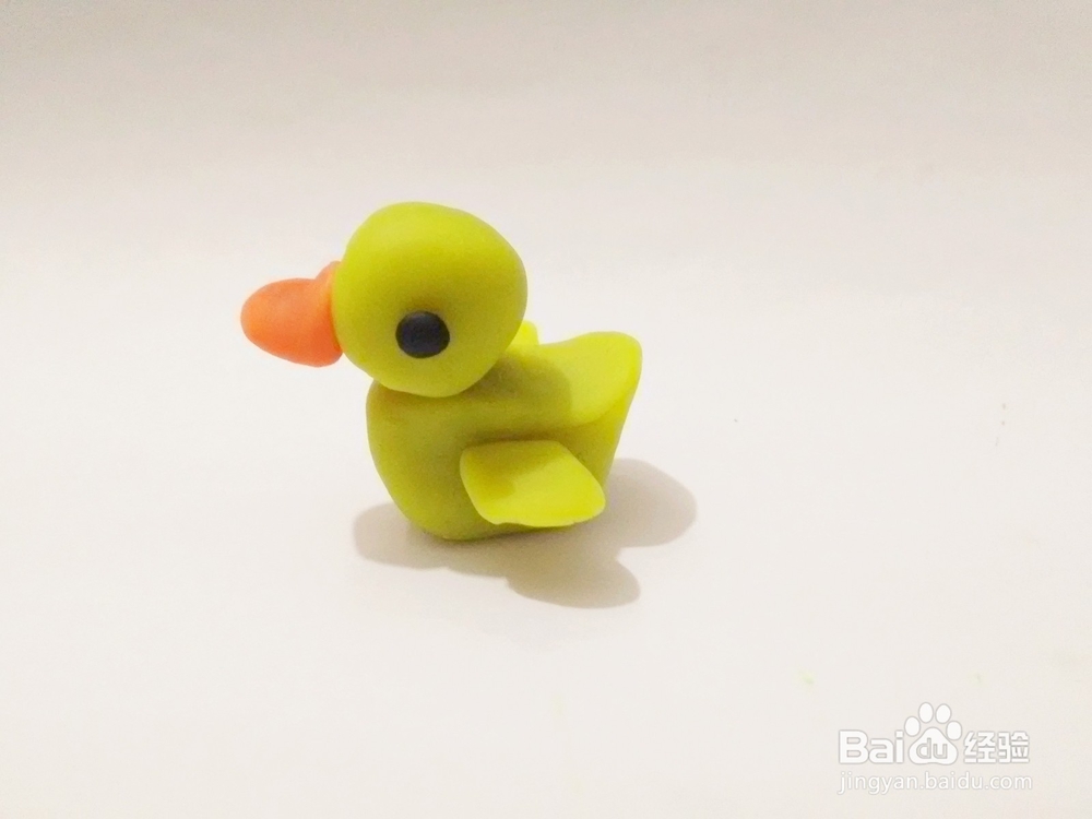 怎么捏一只小鸭子