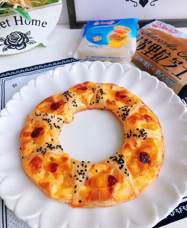 芒果手抓饼披萨