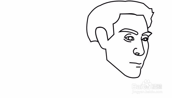 一堆人的简笔画