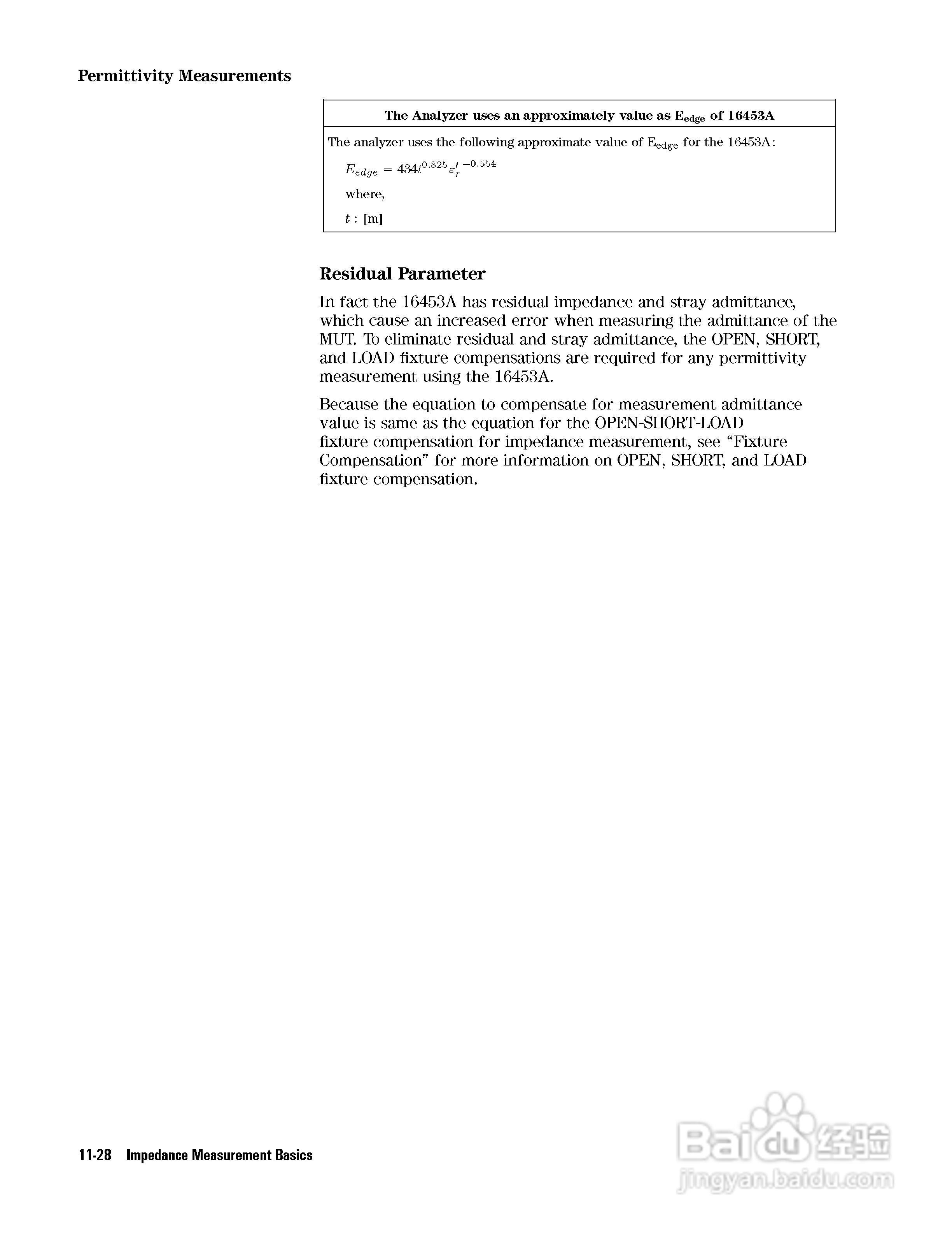 HP4291B分析仪说明书:[27]