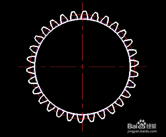 caxa电子图板如何制作标准齿轮