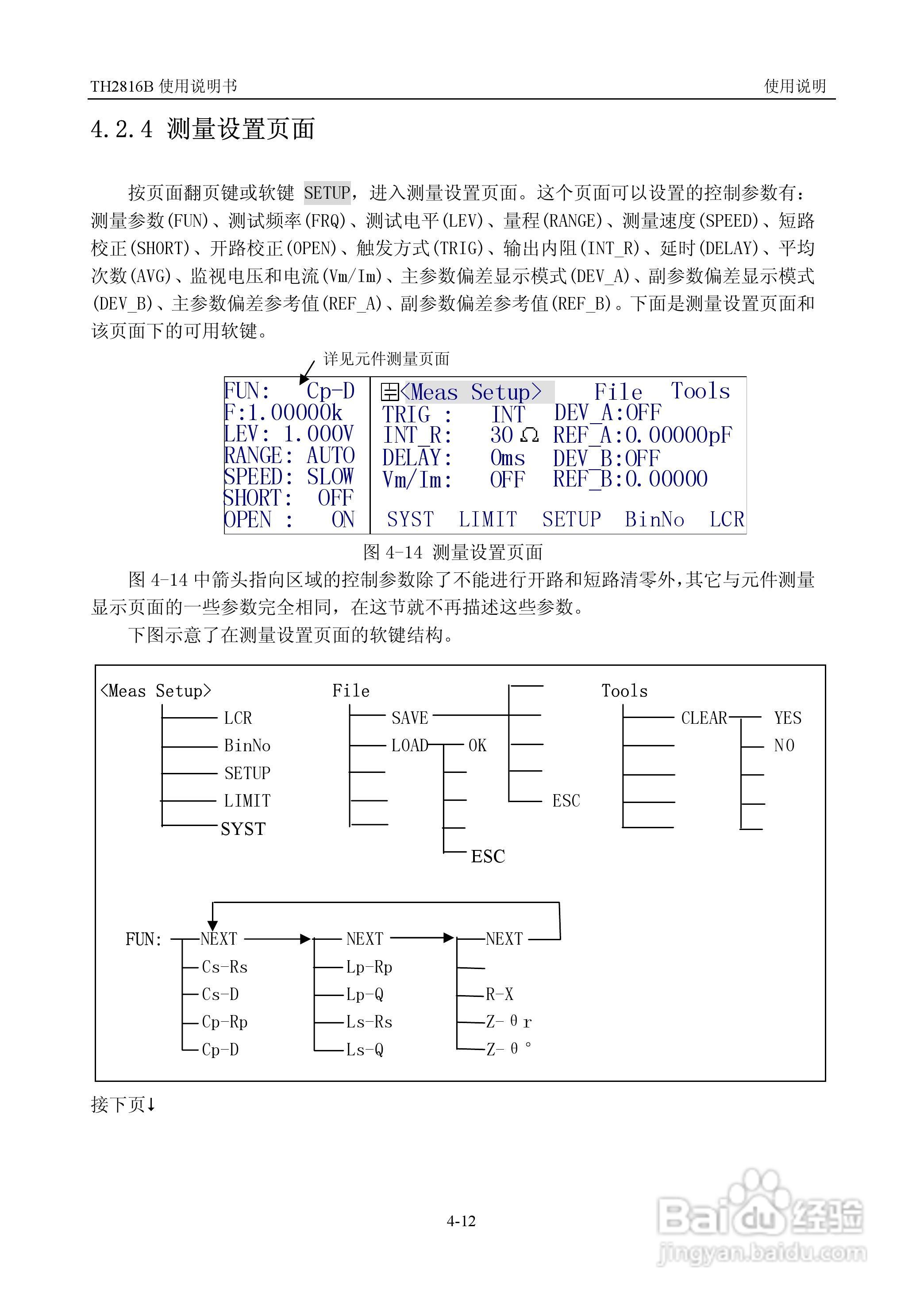 TH2816B型LCR数字电桥使用说明书:[3]