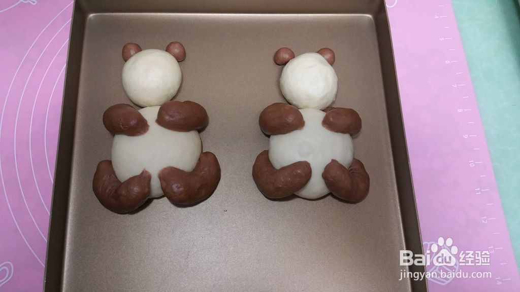 熊猫面包的做法