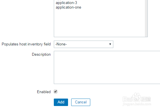 如何在zabbix的模板中增加条目？