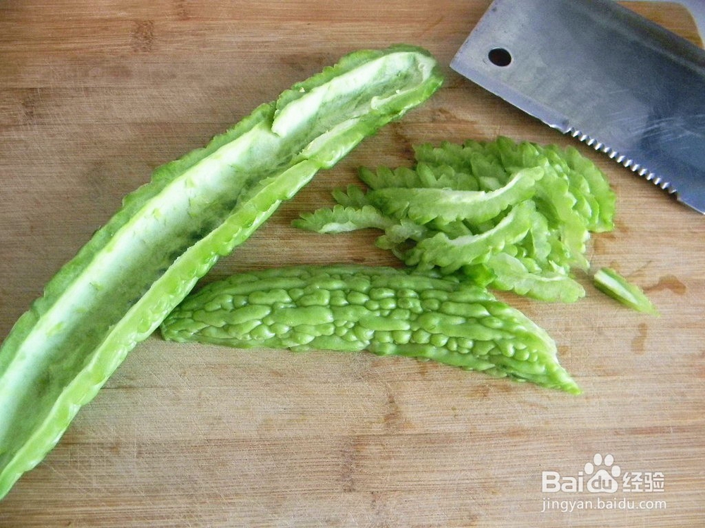 家常美味——苦瓜肉丝