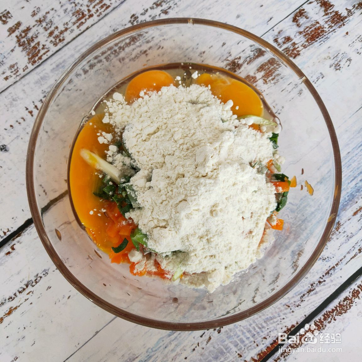 胡萝卜蛋饼的做法