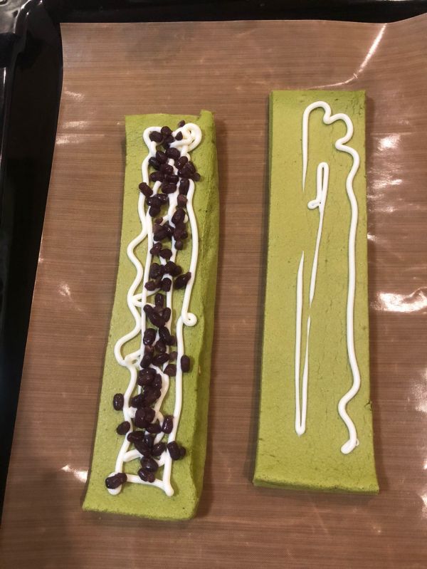 抹茶蛋糕夹心面包