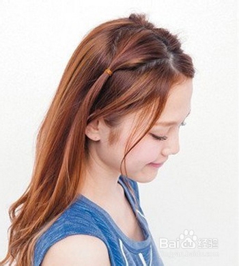 3D立体编发 变身小清新乖乖女
