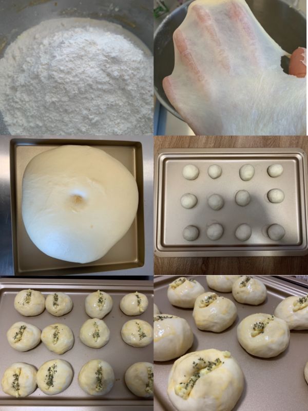 网红黄油蒜香面包