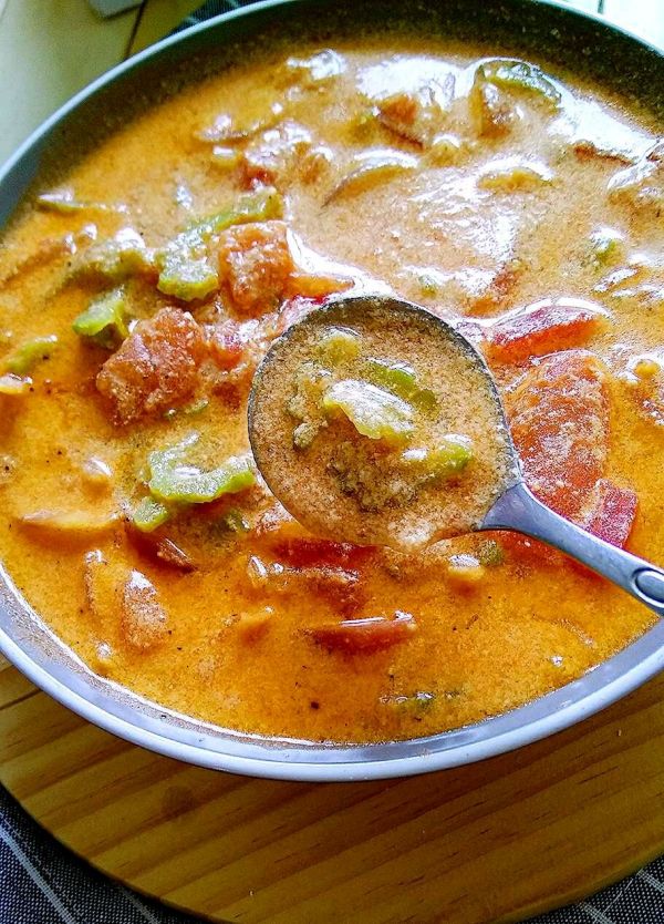 奶油番茄苦瓜浓汤