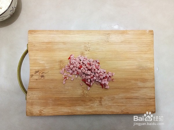 怎么做海苔火腿饭团