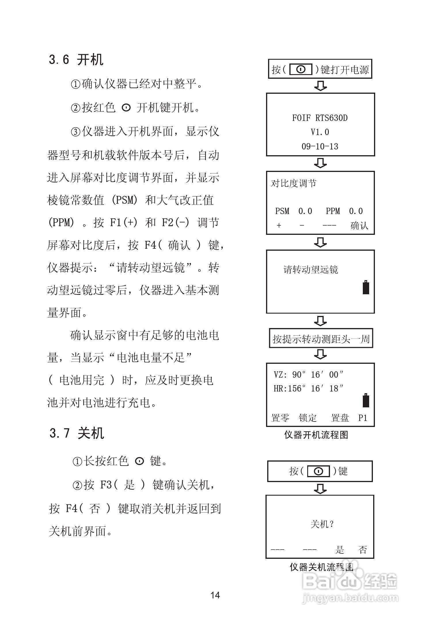 苏州一光RTS630D全站仪使用说明书:[3]