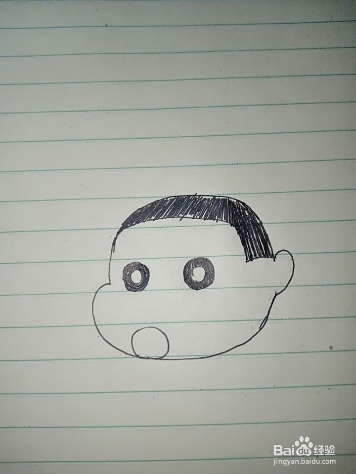 怎么画蜡笔小新