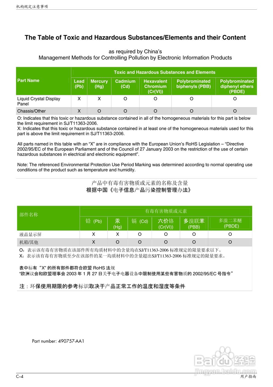 惠普W2448H液晶示器使用说明书:[5]