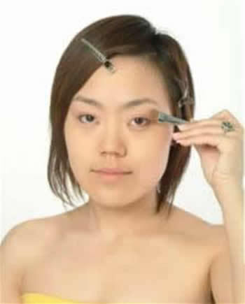 教你如何画眼妆的技巧