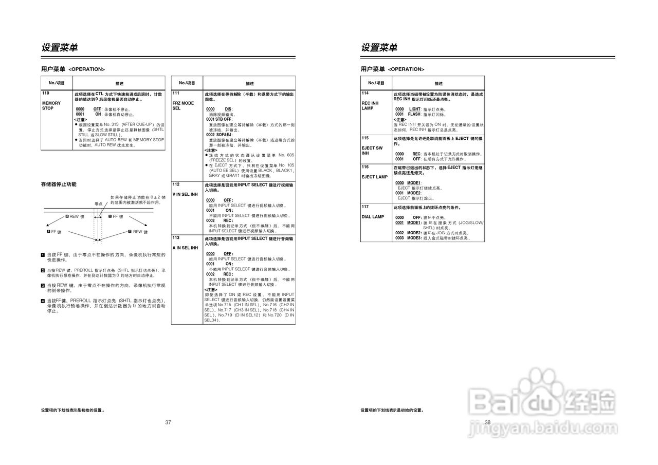 松下AJ-D955MC数码摄像机说明书:[2]