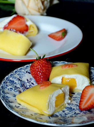 芒果班戟的做法