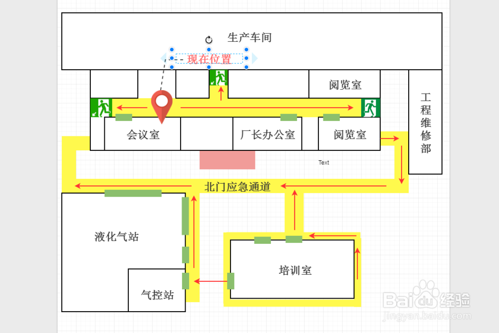 选择流程图的模板的方法