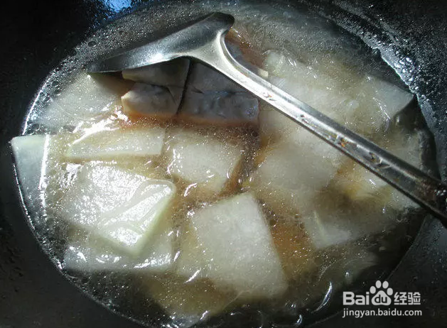 好吃的粉丝面疙瘩冬瓜汤
